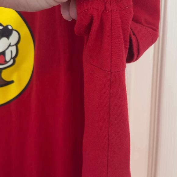 Buc-ee’s Red Unisex Short-Sleeve T-Shirt Size XL Beaver Logo Casual Vacation - Picture 6 of 7